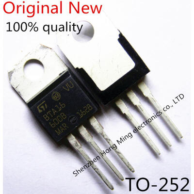 

(20piece)100% BTA16-600B BTA16-600 BTA16 Triacs 16 Amp 600 Volt TO-220 Chipset