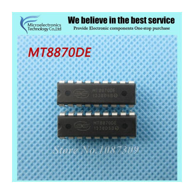 

10pcs free shipping MT8870DE MT8870 MT8870D Telecom Line Management ICs Pb Free DTMF DIP-18 new original