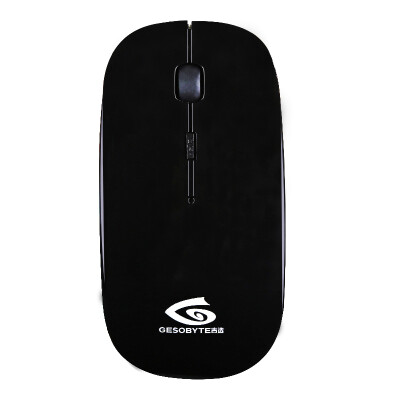 

GESOBYTE WM1000PLUS fashion wireless mouse notebook desktop computer office mouse black