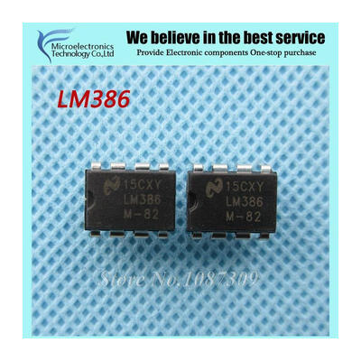 

10pcs free shipping LM386 LM386N LM386M LM386L o Amplifiers LOW VLTG AUDIO PWR AMP DIP-8 new original