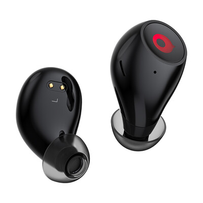 

Air by crazybaby Kids Air Capsule Быстрое зарядное устройство Беспроводная Bluetooth-гарнитура для наушников в ухе Hi-Fi Talk Headset Black