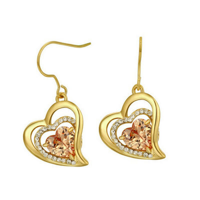 

Yoursfs@ Romantic Heart of Shape Promise Dangle Earrings For Women Vintage Earring Jewelry Christmas Gifts Online Shopping India