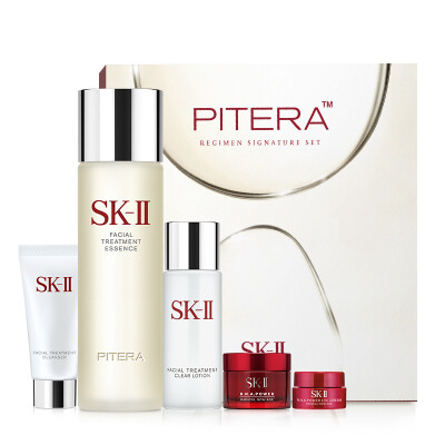 

SK-II PITERA "Immortal Water" Skincare Kit (Skin Care Essence 75ml + Cleansing 20g + Essence Cream 15g + Cleansing Gel 30ml + Eye Cream 2.5g