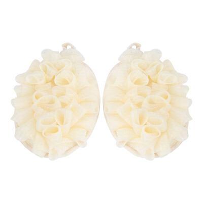 

Jiajie soft bathing flower bathing bathing ball exfoliating skin bathing ball 2 Pack JJ-YS208