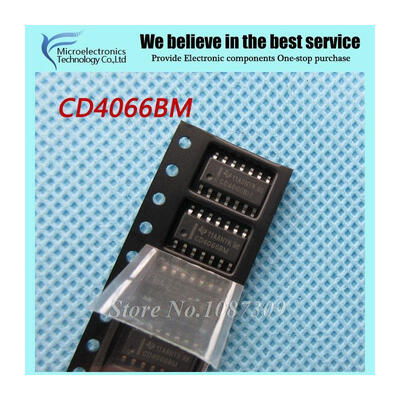 

50pcs free shipping CD4066BM CD4066 HEF4066BT HEF4066 SOP-14 Analog Switch ICs Quad new original