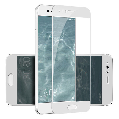 

Lanker Huawei p10 tempered film p10 plus full-screen tempered film high-definition explosion-proof mobile phone protective film screen film 55 inches white