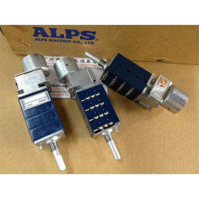 

RK27-belt motor quadruple potentiometer A20K handle 25MMF