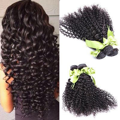 

Mink Malaysian Kinky Curly Virgin Hair 3 Bundle Deals 8A Grade Virgin Unprocessed Human Hair Weave Bundles Malaysian Curly Hair