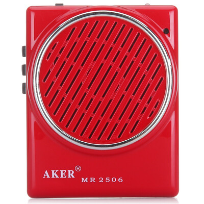 

Love AKER MR2506 audio teaching portable wireless infrared remote control guide loudspeaker red