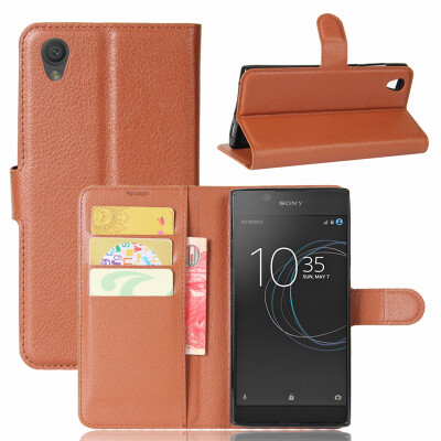 

GANGXUN Sony Xperia L1 Case PU Leather Magnetic Flip Wallet Card Cover for Sony Xperia L1