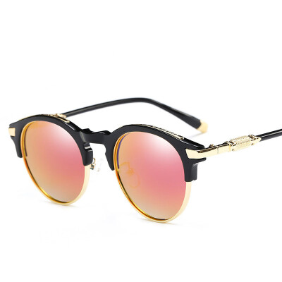 

Fashion ladies round box polarized coated sunglasses as gift for women