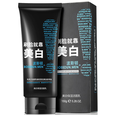 

Boston Men Whitening Moisturizing Cleanser 150g (Cleanser Whitening Moisturizing Deep Cleansing