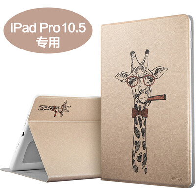 

Иллюстратор Apple iPad Pro10.5 inch Jacket 10.5 "iPad Pro Защитный чехол для мультфильма с капюшоном для иллюминатора