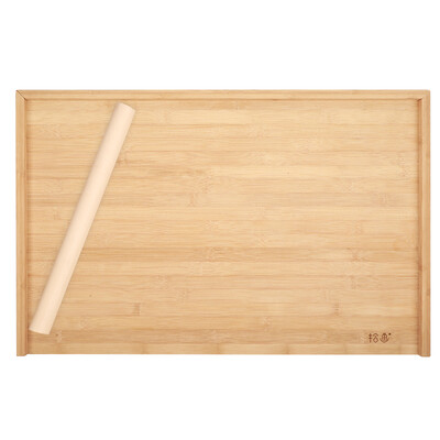 

Pick&roll panel chopping board chopping board cutting board SZ-6177 66 42 15cm send 40cm rolling pin