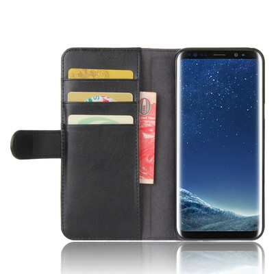 

GANGXUN Samsung Galaxy S8 Чехол из натуральной кожи Магнитный флип-чехол Kickstand Card Слот-кошелек для Samsung S8
