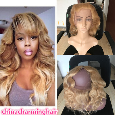 

Honey Blonde 27 360 Band Full Lace Frontal 22542 Brazilian Virgin Hair 360 Degree Lace Frontal Closures Swiss lace Body Wave