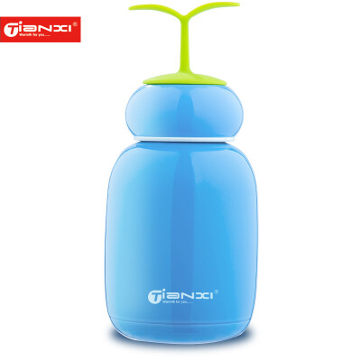 

Jingdong Supermarket] Tianyi (TI-31) Insulation Cup Women's Portable Cute Cup Stainless Steel Warm Handress Korea Couple Student Children's Creative Cup Sky Blue