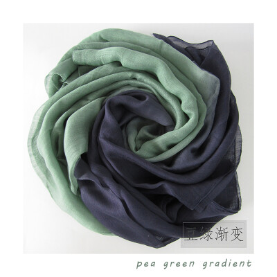 

Genuine Orangefox Mulberry Silk Gradient Scarf