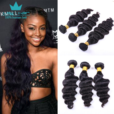 

Malaysian Loose Deep 4 Bundle Deals Malaysian Virgin Hair 9A Grade Virgin Unprocessed Human Hair Cheap Bundles