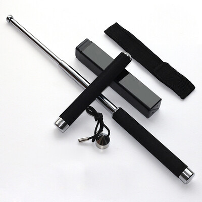 

YERENGU High Hardness Alloy Steel Shredded Sticks Three Stretch Sticks Quenching Thickening Hard Car Body Anti-body Sticks