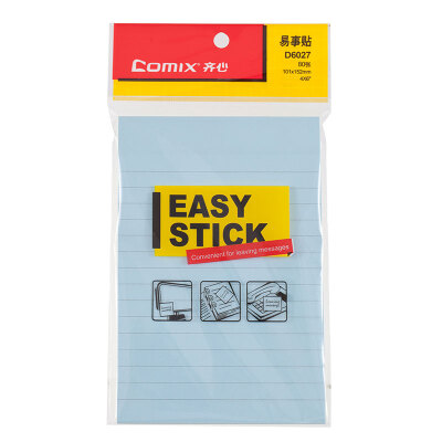 

Coxy Comix 80 sheets 101x152mm horizontal grid easy to post note paper note book post-it note 12 loaded D6027 with