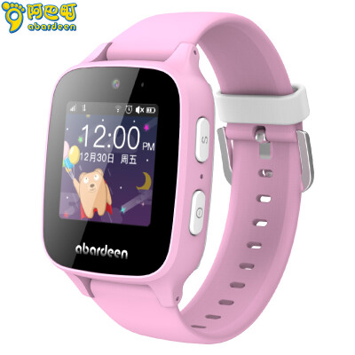 

Abardeen B108 children's smart watches color photo camera positioning children's smart phone watch students cell phone boy pink