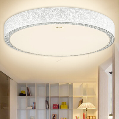 

Супермаркет] [Jingdong TCL LED потолок круглое зеркало 36W три секции затемнения освещения лампы спальни живой круговой φ500 * 100 мм