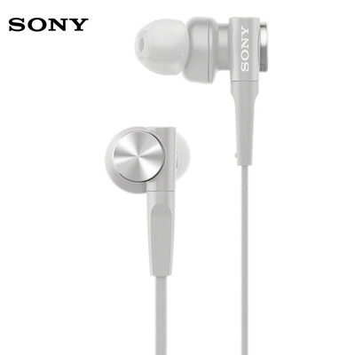 

Sony (SONY) бас стерео наушники MDR-XB55AP светло-серый