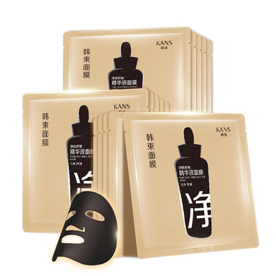 

KANS Очищающая маска Успокаивающая эмульсия 24.6ml * 15 (Увлажняющий равномерная Шу Юн Хан маска луча маска для ухода за кожей черная сука) купить 10 подарков 5