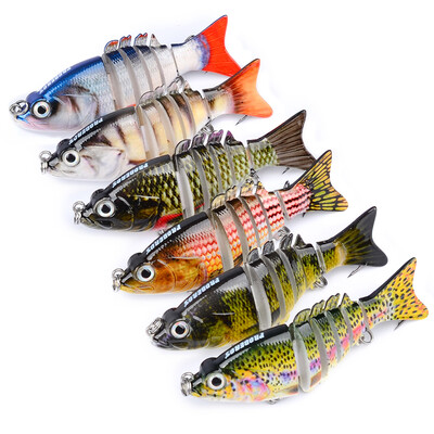 

1pc Swim-bait 6 Color Fishing Lures Fishing Tackle 8.5cm-3.35"/10.8g-0.38oz Fishing Bait