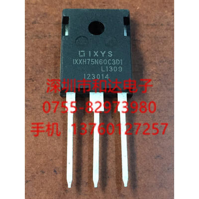 

IXXH75N60C3D1 TO-247