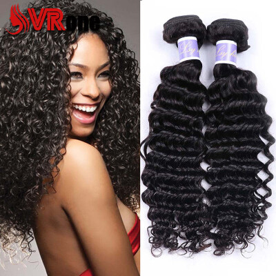 

Peruvian Hair Deep Wave Human Virgin Hair 3 Bundles Hair Extensions Free Shipping