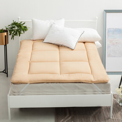 

Yingxin Home Textiles mattress single foldable plain mattress pad is gray for 09 meters bed