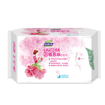 

Fu Yan Jie night with a sanitary napkin 8 / bag cherry soft skin-friendly