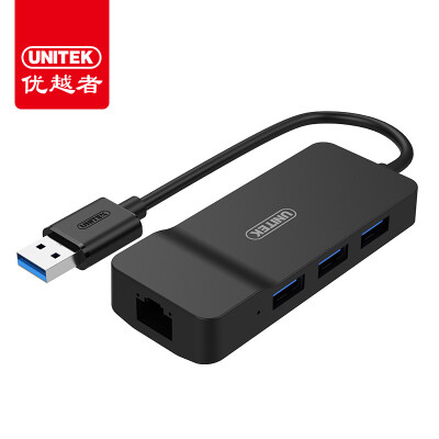 

Преимущества (UNITEK) USB3.0 Splitter usb Кабель Сетевая карта Гигабитный сетевой адаптер RJ45 Кабель Разъем Apple Mac Ноутбук концентратор Y-3149BK