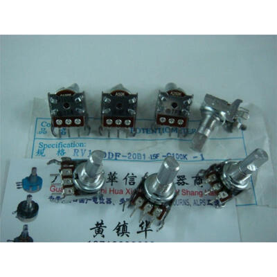 

RV12 horizontal single joint potentiometer A2K A50K C100K A250K