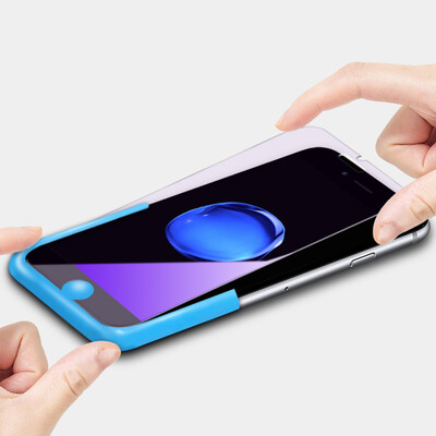 

[Двухсекционный - анти-Long Blu-Ray] от iPhone 7 Plus / 6с Plus / 6Plus стальной мембраны Apple, 7Plus / 6Plus / 6с Plus HD мобильный телефон фильм стеклянная пленка (s фильм артефакт)
