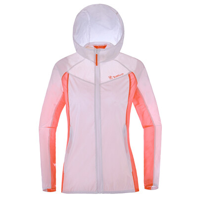 

Pathfinder TOREAD outdoor spring&summer women&39s thin breathable anti-splashing skin clothing KAEF82505 white carmine XL