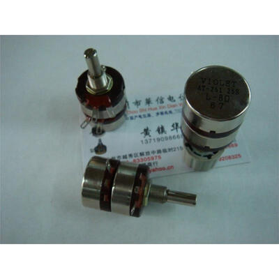 

AT-251 25S L Euro 40 Euro after the first eight dual resistance wirewound potentiometers