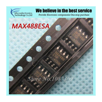 

20pcs free shipping MAX488ESA MAX488 MAX488 SOP-8 RS-422/RS-485 Interface IC RS-485/RS-422 Transceiver new original