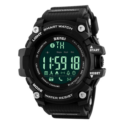 

Time the United States skmei smart watch multi-function outdoor sports running Bluetooth electronic watch 1227 black