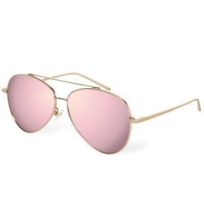 

BLUEKIKI YEUX aviator women sunglasses polarized nickel-free metal frame design