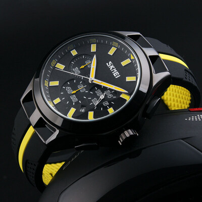 

Multi - functional sports watch Silica quartz watch as gift for men's