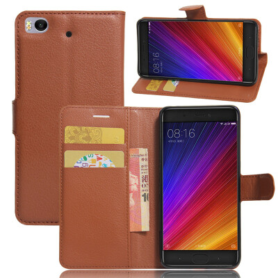 

GANGXUN Xiaomi Mi 5s Case High Quality PU Leather Flip Cover Kickstand Anti-shock Wallet Case for Xiaomi Mi 5s