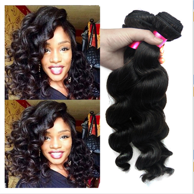

Violet beauty Hair Products 7A Brazilian Virgin Hair loose wave 3Pcs/lot Brazilian Hair Bundles Meches Bresilienne Lots