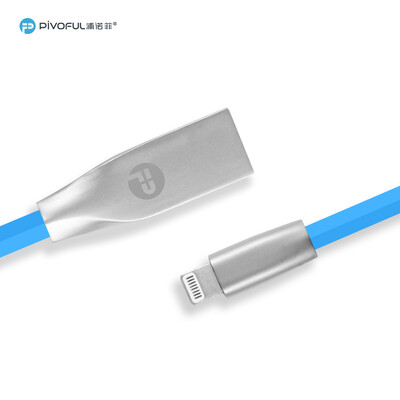 

POC-05 Apple 6 5S 7 data cable zinc alloy 12 m mobile phone charging line power cord blue