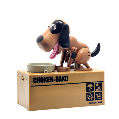 

SURPRESA V Stole Coin Piggy Bank Robotic Dog Money Box Money Bank Automatic Money Saving Box Money box Gifts for Kid