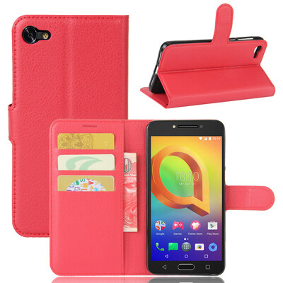 

GANGXUN Alcatel A5 светодиодный чехол высокого качества Кожа PU флип-обложки Kickstand Anti-shock Кошелек для Alcatel A5 LED