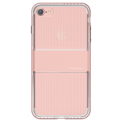 

Baseus) iPhone7 phone shell Apple 7 protective cover transparent new drop male and female models 4.7 inch rose gold