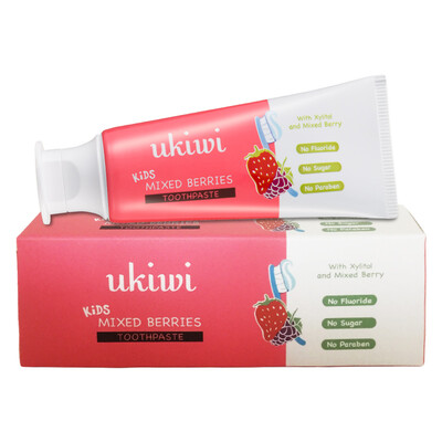 

Ukiwi child raspberry toothpaste 50g New Zealand imports